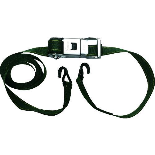 【即納在庫品】「直送」ユタカメイク V50J ベルト荷締機コブラ　５０ｍｍ×５ｍ×１ｍ　Ｊフック 361-1094