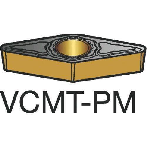 【即納在庫品】「直送」サンドビック SV VCMT110308-PM1515 【10個入】 コロターン107 旋削用ポジ・チップ 1515 COATVCMT110308PM87161515|アカリカ
