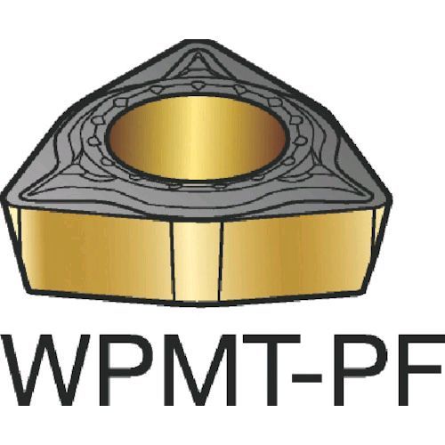 【即納在庫品】「直送」サンドビック ＳＶ WPMT020102PF コロターン１１１ 旋削用ポジ・チップ １２０ １５１５ 358-3244 【キャンセル不可】