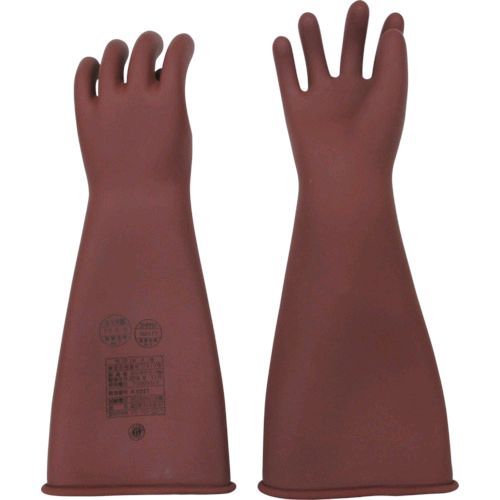 【即納在庫品】「直送」【個数：1個】ＹＯＴＳＵＧＩ YS1012001 直送 代引不可・他メーカー同梱不可 高圧ゴム手袋　４５５ＭＭ　特大