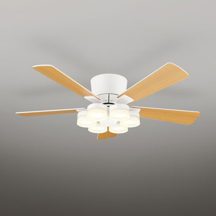 楽天市場】ODELIC シーリングファン 簡易結線型 リモコン付 LED