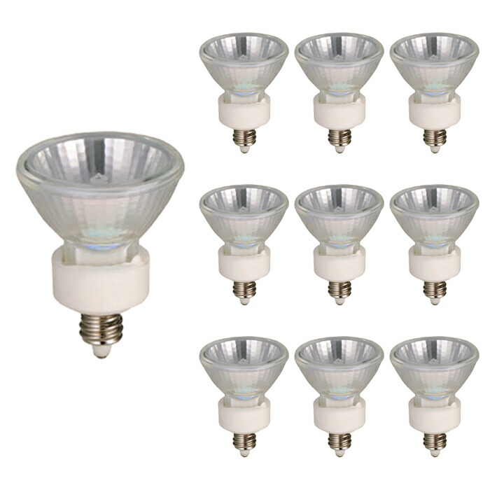 JDR110V35WLMK3 ウシオ ダイクロハロゲン電球 Φ35 中角 口金E11 10個セット JDR110V35WLM/K3