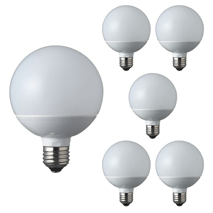 LDG4DG95W パナソニック LED白熱電球 どんぶり鉢白熱電球印字機 40W形好いかげんに 昼光色 口金E26 6個仕掛ける LDG4D-G/95/W