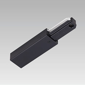 NDR0231BK 東芝 フィードインキャップ 黒いこと ライティングレール用 10個書き割り NDR0231B(K)