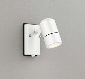 楽天市場】オーデリック 屋外用スポットライト 人感センサー付 黒色