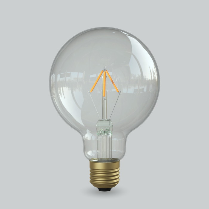 LDF112D ビートソニック LED電球 ボール電球タイプ 40W形相当 電球色 調光器対応 口金E26 Siphon ボール95