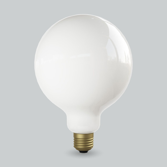 LDF82D ビートソニック LED電球 ボール電球タイプ 55W形相当 電球色 調光器対応 口金E26 Siphon ボール125 ホワイト