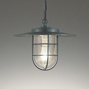 OP252412LR オーデリック ペンダントライト 白熱灯器具40W相当 電球色 チャコールグレー色