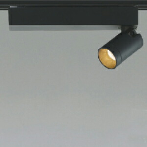 AS53933 コイズミ照明 スポットライト 白熱灯器具100W相当 電球色 調光可能 レール取付専用 中角 マットブラック