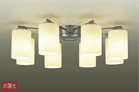 DCH38222Y 大光電機 シャンデリヤ ～10畳用 高温発光灯物の具60W×8灯好いかげんに 白熱電球色 DCH-38222Y