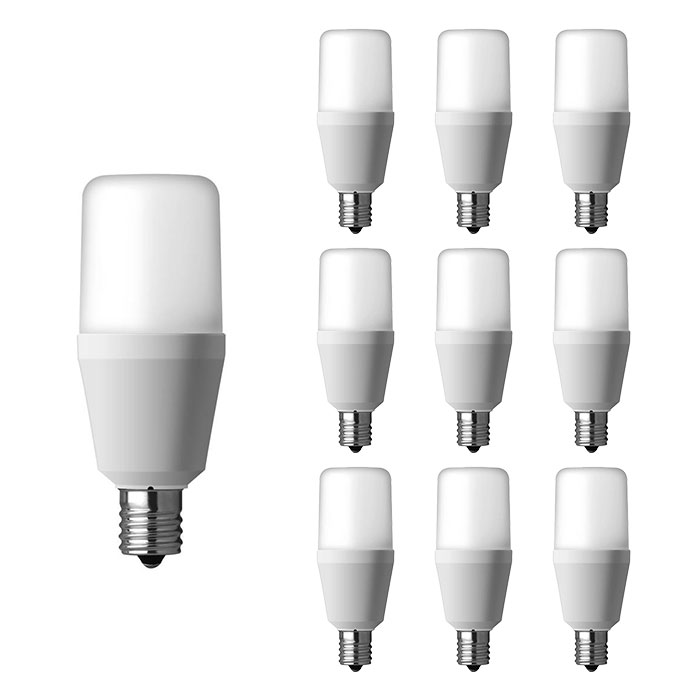 LDT6NGE17ST6 パナソニック LED白熱電球 T形印字機 60W形好いかげんに 昼白いこと 口金E17 10個仕かける LDT6N-G-E17/S/T6