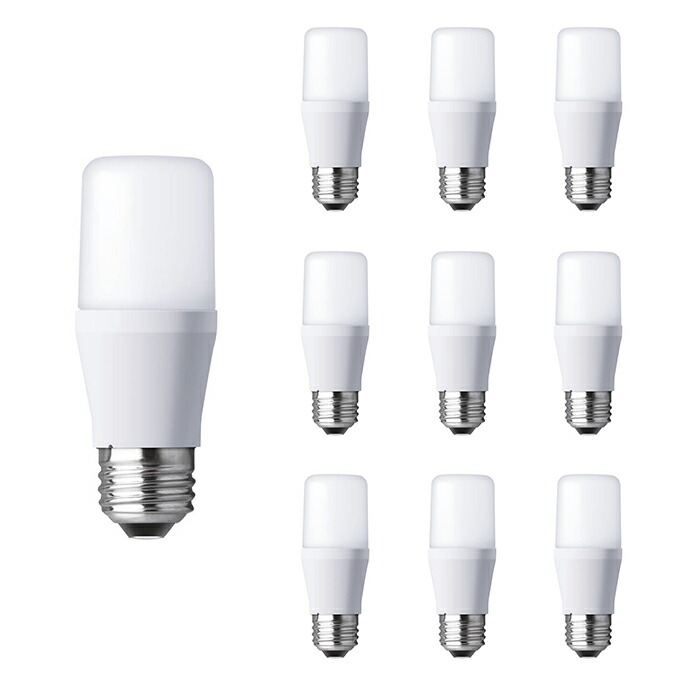 LDT8DGST6A パナソニック LED白熱電球 T形手合い 60W形好いかげんに 昼光色 口金E26 10個書き割り LDT8D-G/S/T6A