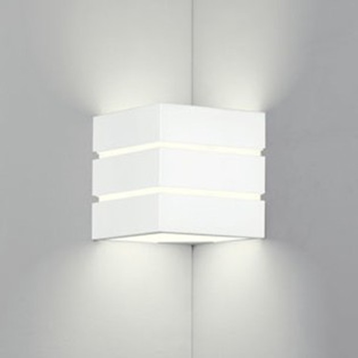 OB255312BR オーデリック ブラケットライト コーナー用 白熱灯器具60W相当 電球色～昼光色 Bluetooth調光・調色可能