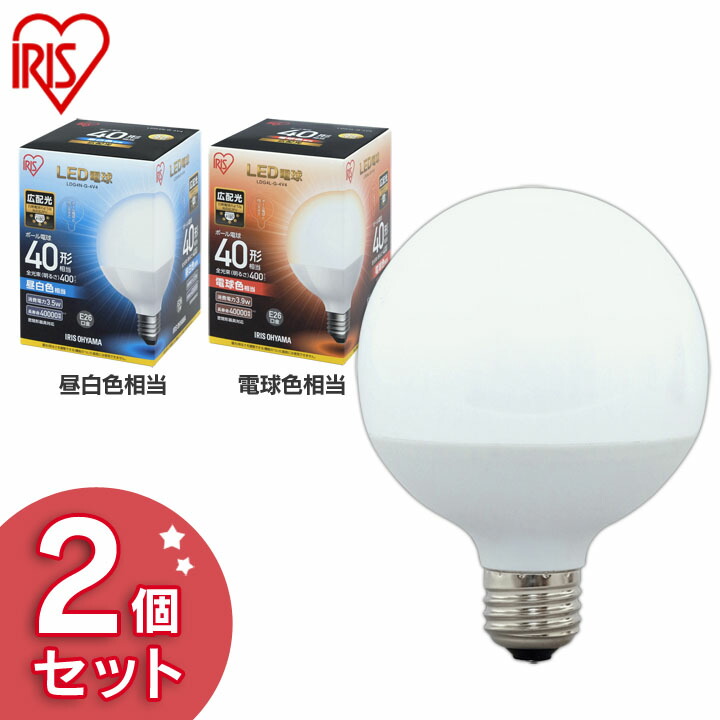 楽天市場】パナソニック LED電球 5.8W ボール形電球 電球色相当 LDG6L