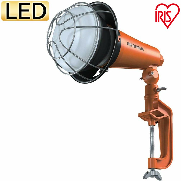 投光器 led 屋外 防水 2000lm LWT-2000CK 作業灯 投光器 クランプ LED作業灯 LED投光器 昼光色 LED ワークライト クランプライト 防雨型 防災用 作業場 省電力 防雨 防塵 広配光 角度調節 長寿命 非常時 非常灯 災害 防災