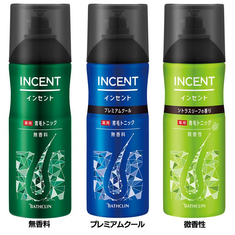 楽天市場】育毛剤 INCENT 男性用 インセント 薬用育毛トニック