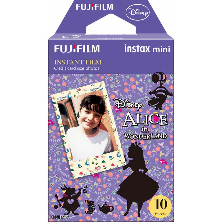 楽天市場 チェキフィルム Instax Mini Alice Ww1 インスタントフィルム インスタント フィルム チェキ チェキ用 インスタントカメラ ポラロイドカメラ ポラロイド用 おしゃれ かわいい キャラクター アリス ディズニー インタックス 富士フィルム D 照明と