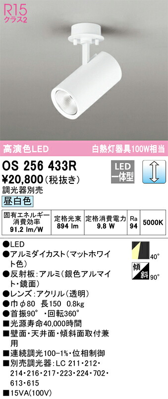 Ｔカテゴリー化 オーデリック os256433R 注目の的 畳数築き上げる皆無 LED 楽になることの製造業者引き受ける