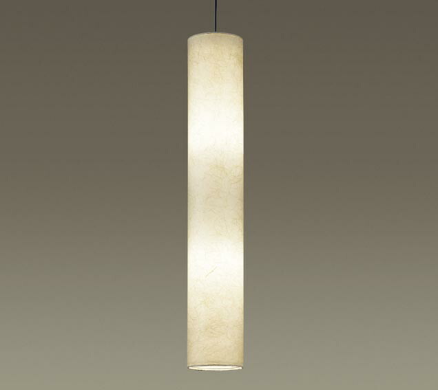 Panasonic 天井吊下型　LED（電球色）　吹き抜け用ペンダント　和紙セードタイプ・直付タイプ　LED電球交換型｜あかりタウン