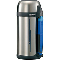 象印 zojirushi 大容量 1.5L SF-CC15-XA ステンレスボトル 保温 保冷 内コップ付 広口 約7cm【送料無料t】Keep Warm & Cool Bottle