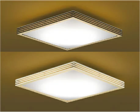 [コイズミアウトレットセール]Fit調色和風シーリング (～6畳/～8畳) LED（電球色＋昼光色） コイズミ照明 照明器具 AH48742L/AH48741L/AH48739L/AH48738L｜照明販売　あかりやさん