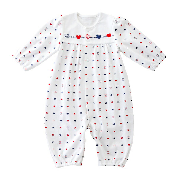 ツーウェイオール 日本製 ギフト トリコロール ブランド プレゼント ベビーギフト ベビー服 人気 出産準備 出産祝い 夏 天竺 女の子 新生児 春 男の子 百貨店 綿100 赤ちゃんの城 22モデル 春