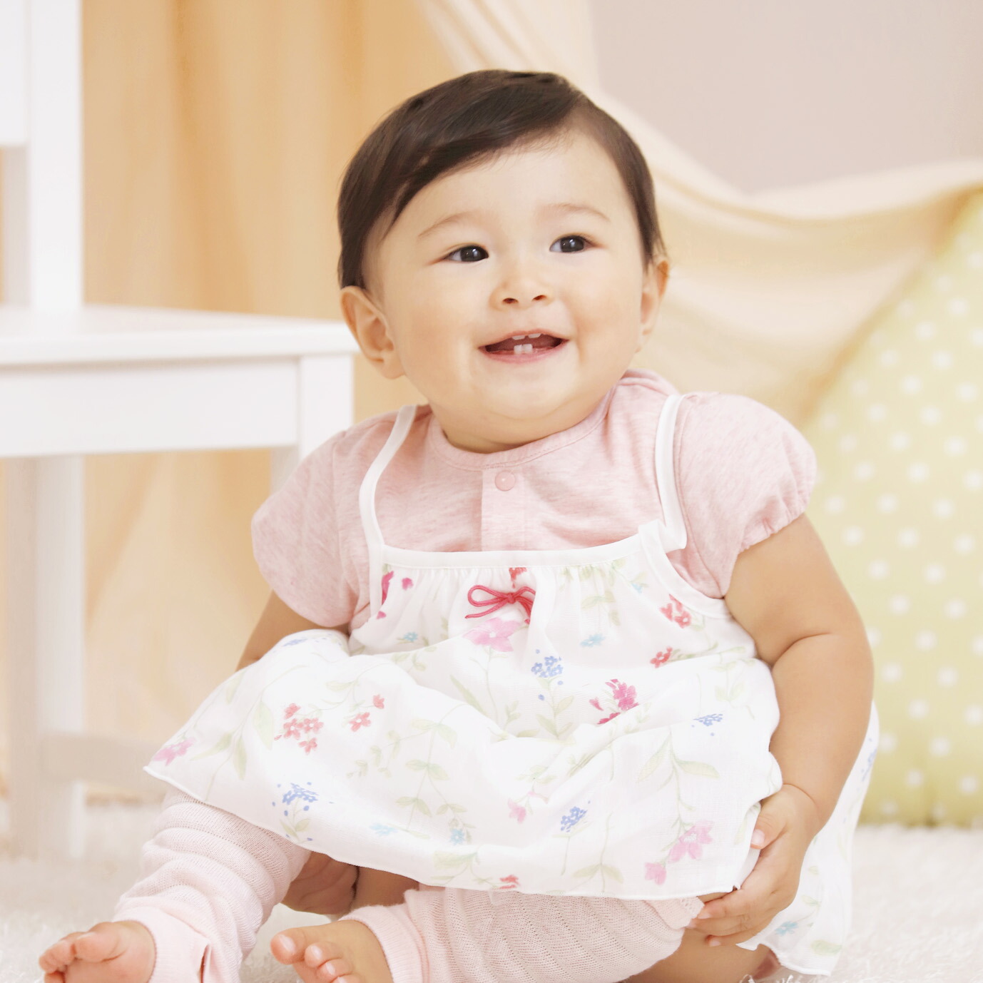 赤ちゃん トレンカ 新生児 女の子 かわいい 日本製 ベビー 杢ボーダー 男の子 赤ちゃんの城