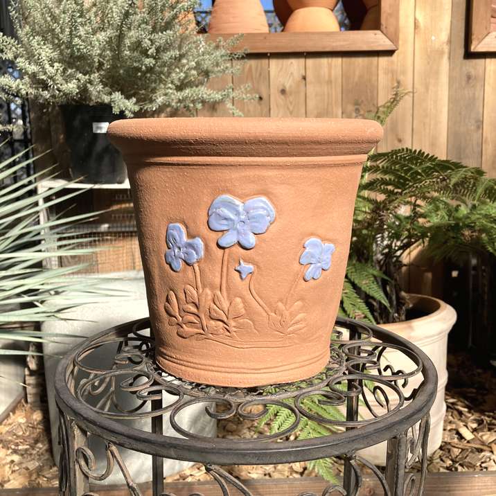 テラコッタ鉢 ウィッチフォード Whichford ビオラポット Viola Pot 949+gl（代引っ張ること不可）｜原材料10-KT 植木鉢・プランター-花・ガーデン・DIY-植木鉢