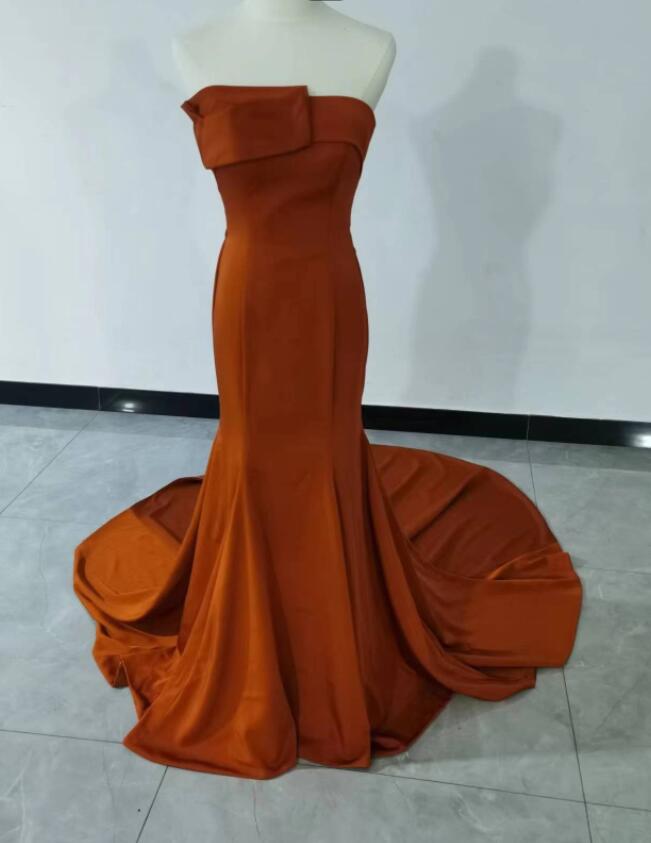 楽天市場】実例写真！カラードレス テラコッタ色 ソフトチュール