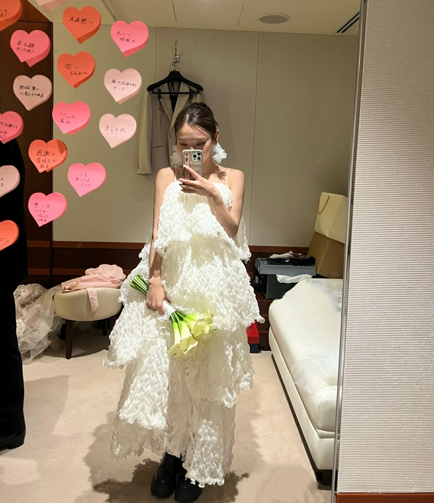 楽天市場】実例写真！妊婦ドレス マタニティ 写真撮影 オレンジ  