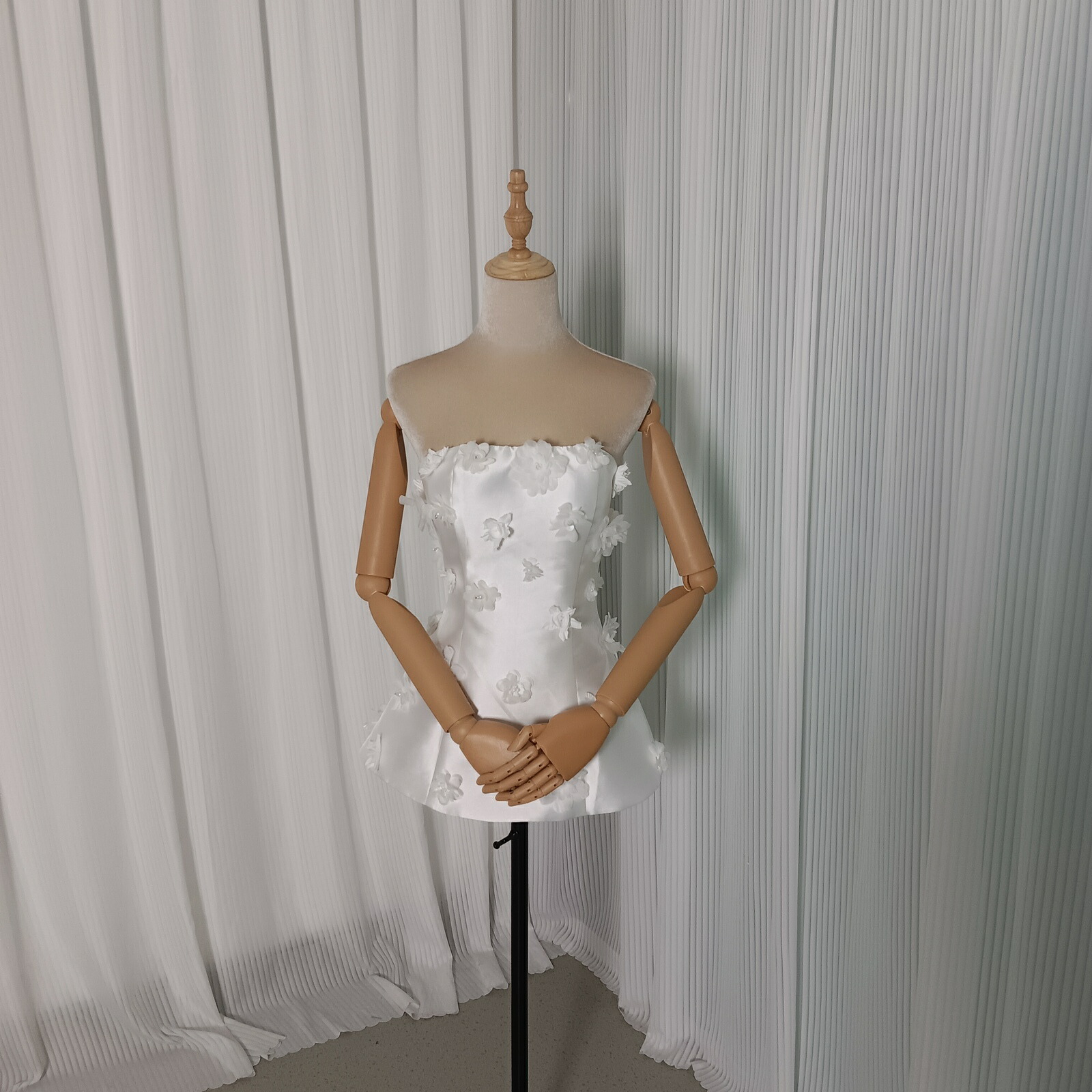 ミニお召しもの ミカドサテン 花主題 ベアいの一番 好いたらしい 光輝繻子 御芽出度 青写真感