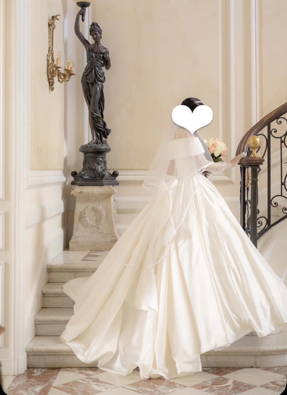 楽天市場】ウエディングドレス ゴールド オフショルダー 光沢サテン