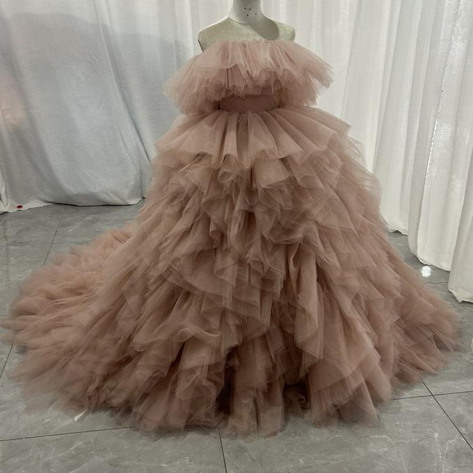 楽天市場】実例写真！カラードレス もも色 3ways 取り外しオフ