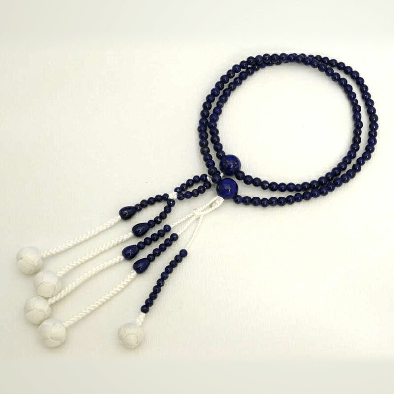 創価学会 念珠 送料無料 ラピス念珠 ラピスラズリ 小形号数 京都念珠 数珠 ラピス 小さなサイズ お念珠創作は国産 Marchesoni Com Br