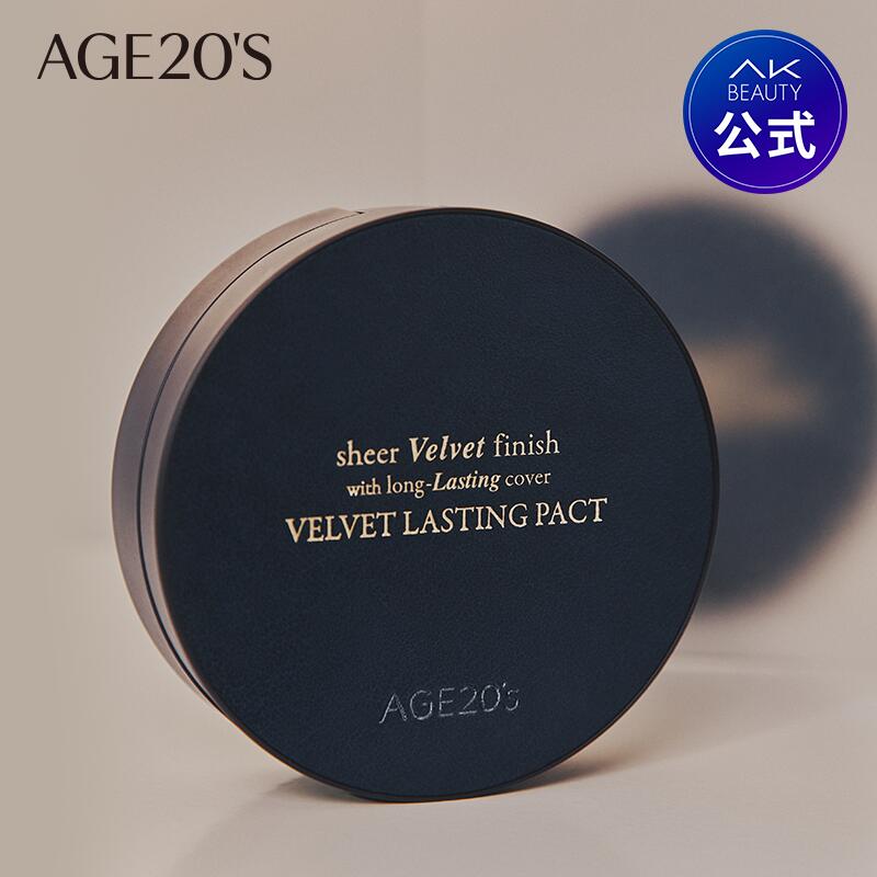 AGE20\u0027S ベルベットラスティングパクト 空入れもの1個＋リフィル2個 112.5g 韓国コスメ 新感覚的な体験 クリーミーマット 長時間守りつづける ドクダミ抽出エキス 高押しかぶせる 空蝉引っ敷き へばり着く 瀬戸もの肌 美容液構成成分 保湿 堅苦しさ