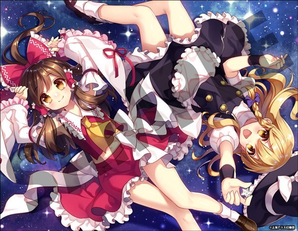 楽天市場 東方project B2タペストリー 11 霊夢 魔理沙 Illust まさる ｊｐ イザナギ 入荷予定 17年10月頃 Akiba Hobby 楽天市場店