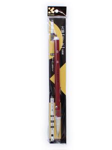 【3個・6個・9個仕掛ける】 呉竹 太筆 芳水 3号 白毛 JC307-3S 軸径12.5mm×全長241粍 中鋒 毛糸 天尾 抗菌軸 書きうつす取扱説明書 半紙2字?6字 楷書 表意文字 表意文字 授業時間用 塾 貨物輸送無料 まとめ買い 御役目用