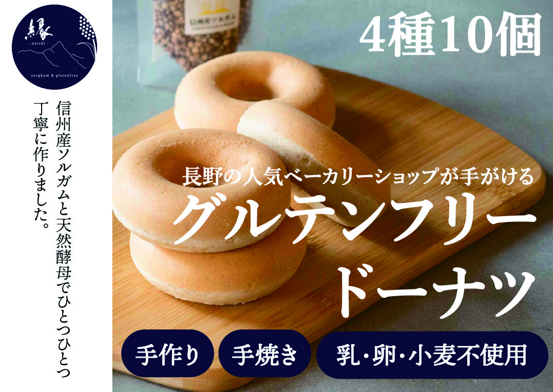 グルテンフリー様10セット グルテンフリードーナツ10種類 10個セット