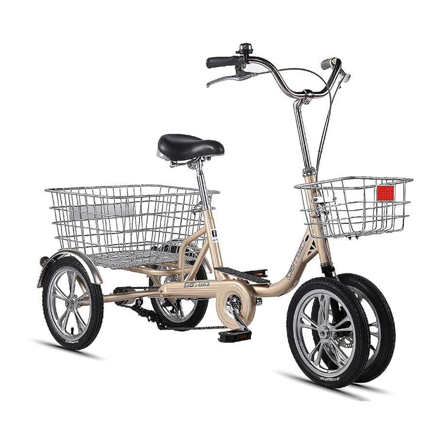 14in3輪銀輪 、三輪クルーザー自動二輪車、トライククルーザーバイク、成年者用トライシクル渡航 買い出しかご付き添い人 3輪自動二輪車車 ダブルブレ