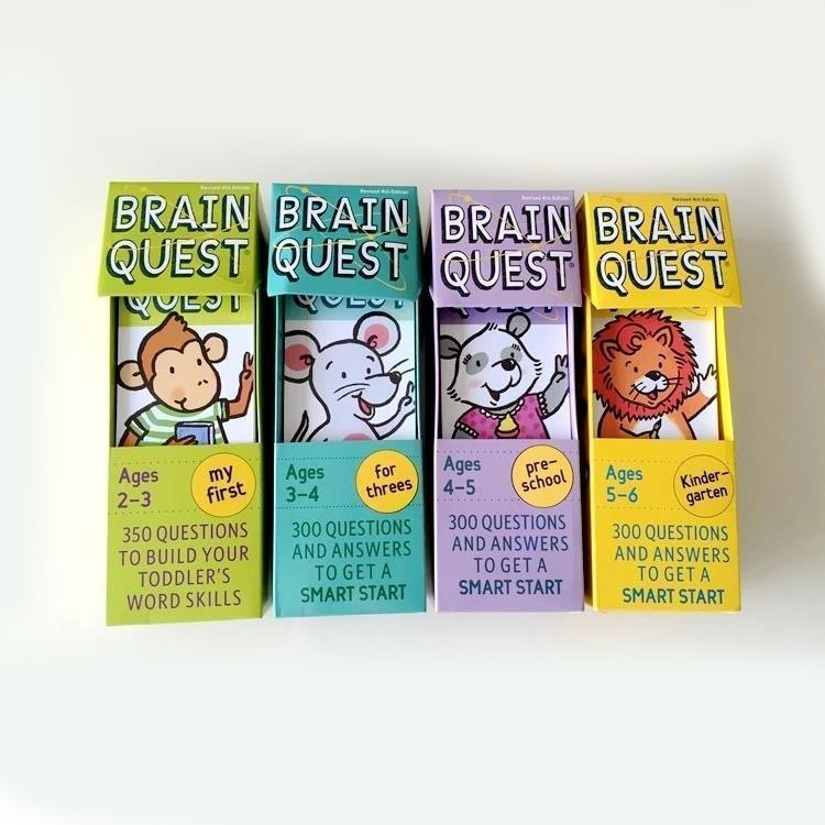 新品★英語カード Brain Quest 英語クイズカード ブレインクエスト