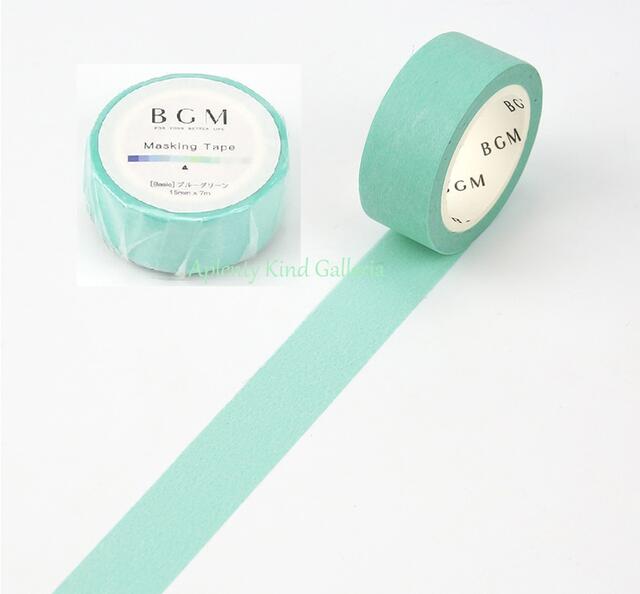 楽天市場】【 BGM マステ 】 マスキングテープ ベーシック BM-B015