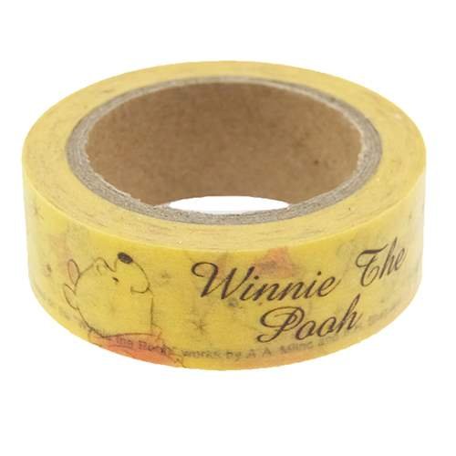 楽天市場 在庫限り ディズニーマスキングテープ くまのプーさん No 058 キャラクターマスキングテープ Disneyグッズぷーさんグッズ ぷーさんディズニー英字デザインデコレーションテープpoohはちみつ 3cmメール便ok Aplenty Kind Galleria