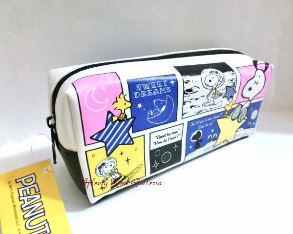 楽天市場 Snoopyグッズ スヌーピーペンケース スペース ｎｏ ２０４１２ スヌーピーグッズ 筆入れ筆ばこふでばこふでいれペンポーチご入学新学期ご進級コミック風宇宙柄月惑星英字デザイン 3cmメール便不可 Aplenty Kind Galleria