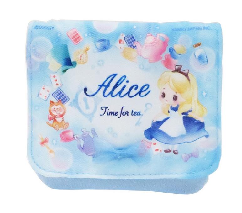 【 Disney グッズ 】 どこでもポッケ NO.86018 アリス ガールズキャラクター 不思議の国のアリス ポケットポーチ クリップ付き 2ポケット ティッシュポケット付き 小物入れ 通学 通塾 外遊び 旅行 外出時 便利 【3cmメール便OK】画像