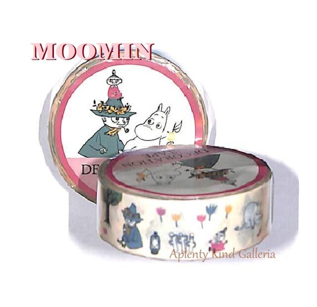楽天市場 Moominグッズ ムーミン デコレーションテープ No 幅15mmのマステテープmoominムーミンリトルミイスナフキンデザイン ムーミングッズ装飾シールテープラッピングテープ 3cmメール便ok Aplenty Kind Galleria