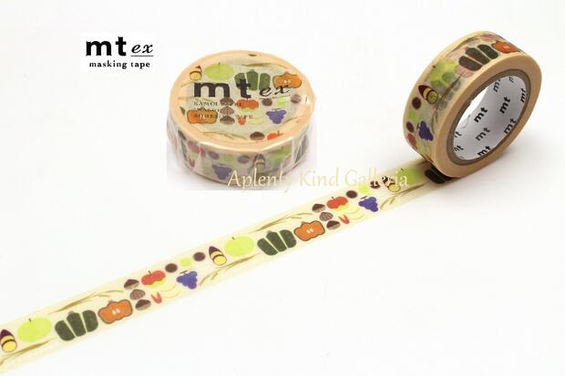 楽天市場】マスキングテープ mt ex アップル・パターン 15mm×7m 1P