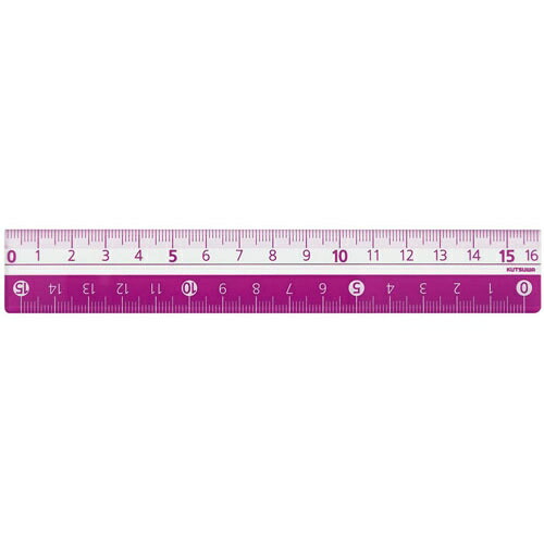 楽天市場】【大人気商品】クツワ/STAD カラー定規 11cm オレンジ