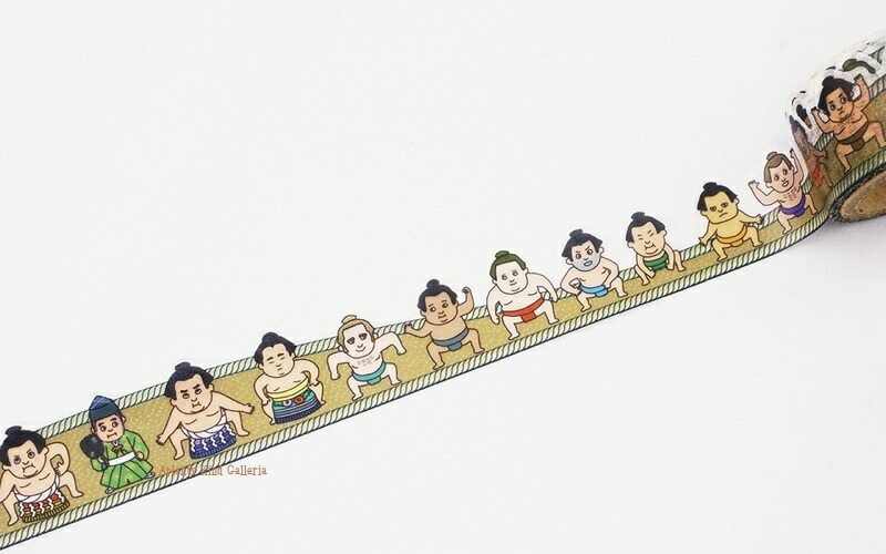 新登場マステ 相撲 Rt Mk 014 Ic4design Masking Tape キャラクターシリーズ ラウンドトップマスキングテープすもうとり おすもうさん力士グッズ型抜きマステround Top 3cmメール便okです