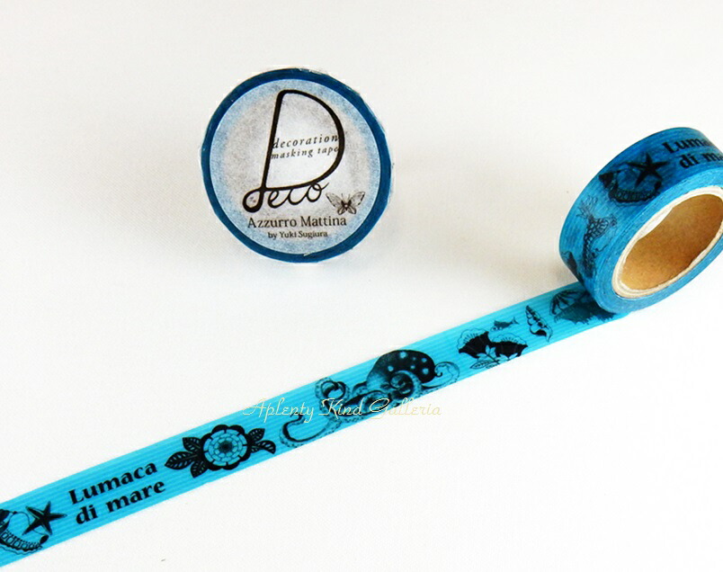 QYマステ　0707 楽天市場】【Azzurro Mattina】マスキングテープ ハナ咲く Vol.2