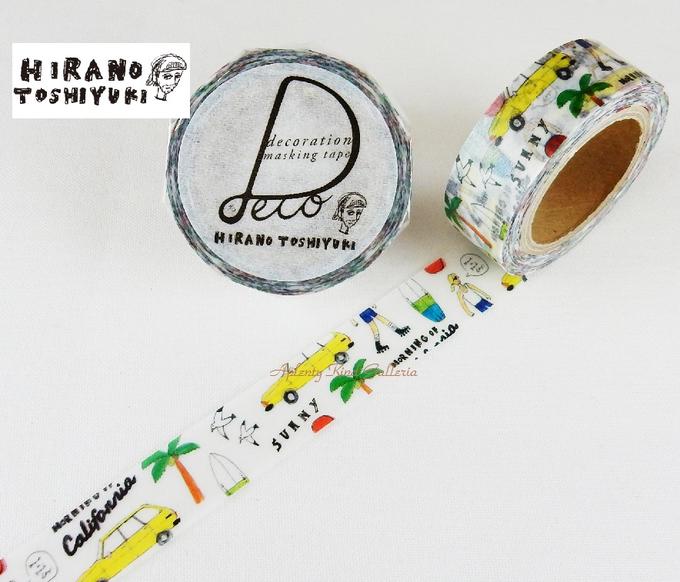 テープ・マスキングテープ yuki Deco HIRANO TOSHIYUKI - ROUND TOP｜ONLINE SHOP ラウンド